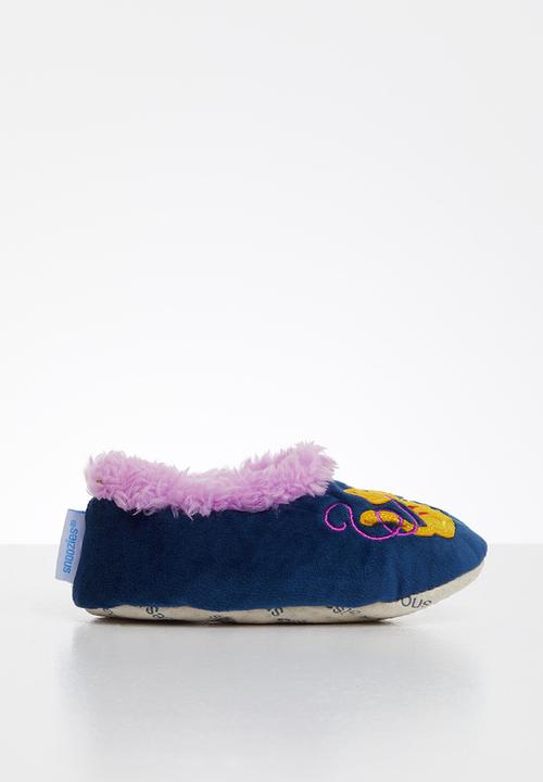 snoozies!® - Cat with ball of wool - navy