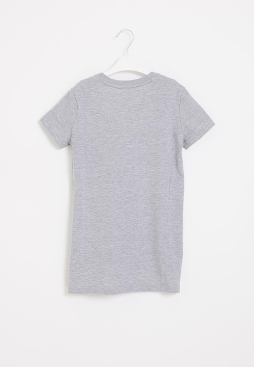 Rebel Republic - Boys short sleeve styled tee - grey