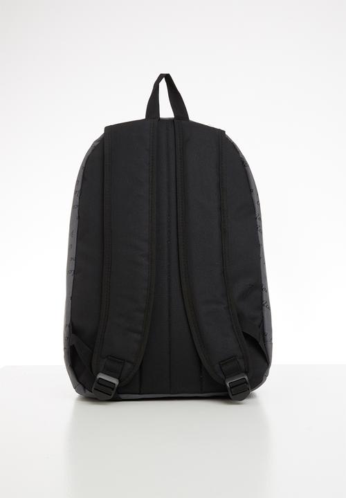 Aca Joe - Mens aca joe printed backpack - charcoal