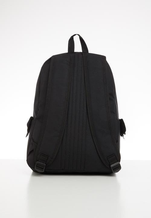 Aca Joe - Mens aca joe printed backpack - black