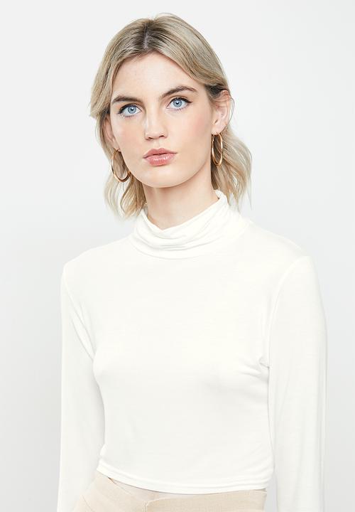 Glamorous - High neck knit - cream