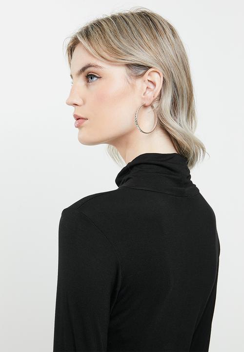 Glamorous - Highneck knit- black
