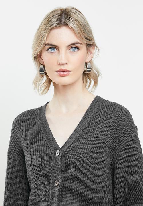 Glamorous - Cropped cardi - grey