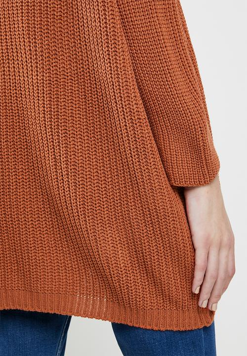 Glamorous - Round neck jumper - rust 