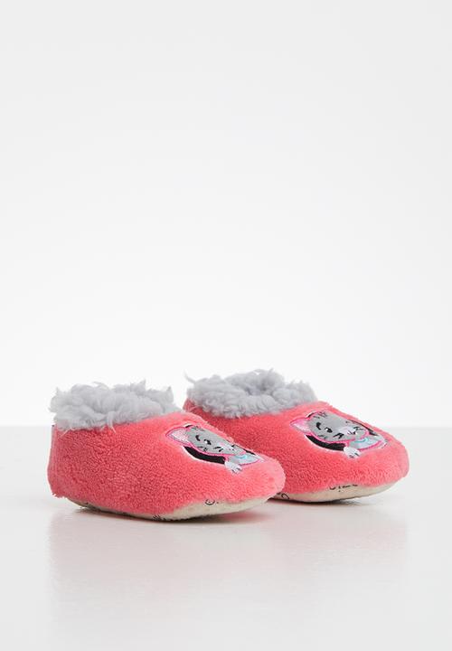 snoozies!® - Baby kitty slippers - pink