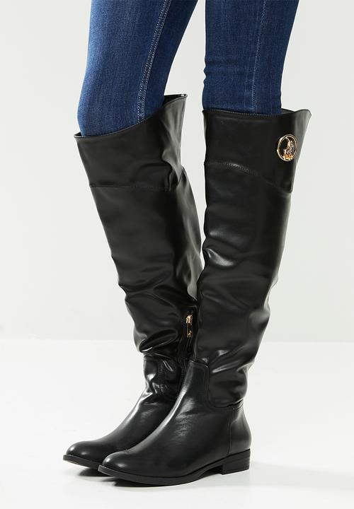 POLO - Emma riding long boot - black