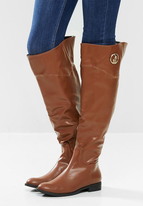 POLO - Emma riding long boot - brown 