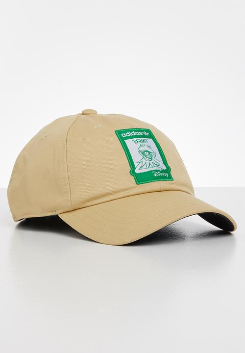 adidas Originals - Not easy cap - hazy beige/bold green