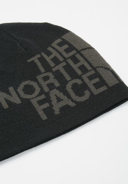 The North Face - Reversible tnf banner beanie - black & grey 