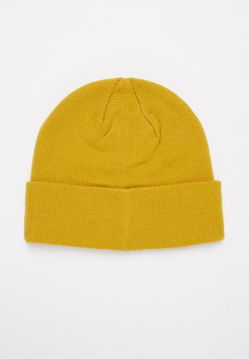 Timberland - Tonal 3d embroidery beanie - yellow 