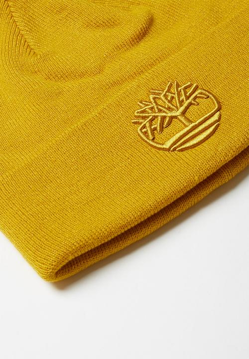 Timberland - Tonal 3d embroidery beanie - yellow 
