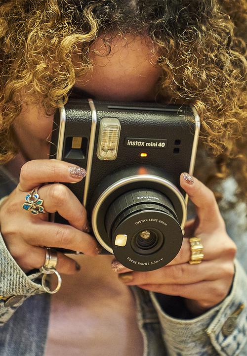 Fujifilm - Instax mini 40 camera - black