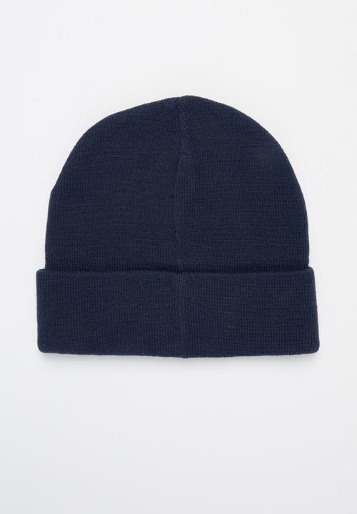 JEEP - Short ribbed beanie - navy