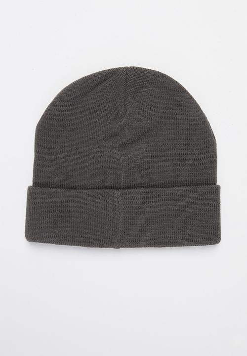 JEEP - Short ribbed beanie - grey