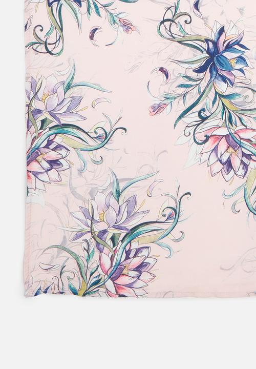 Superbalist - Mixed floral print scarf-multi