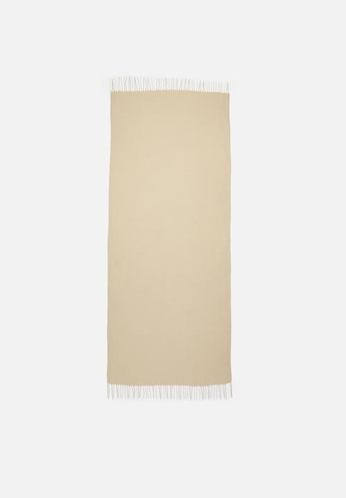 Superbalist - Fringed infinity scarf - beige 