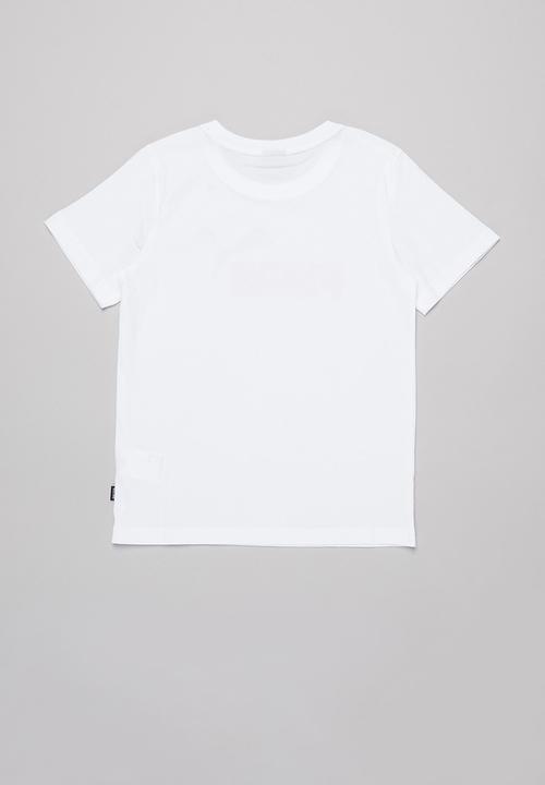 PUMA - Ess+2 col logo tee - white