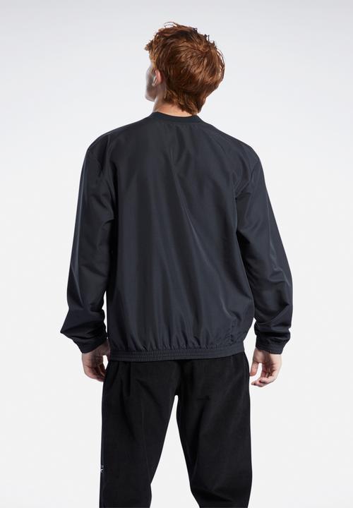 Reebok - Cl ts woven crew sweatshirts - black