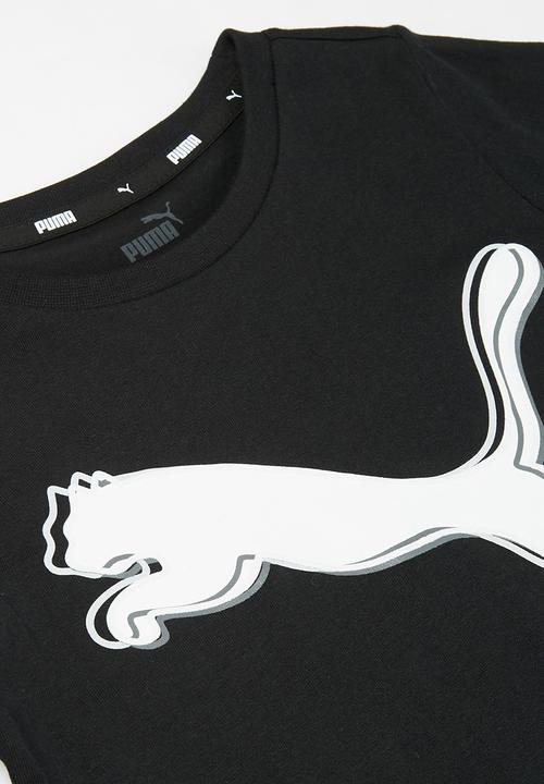 PUMA - Alpha graphic tee - black