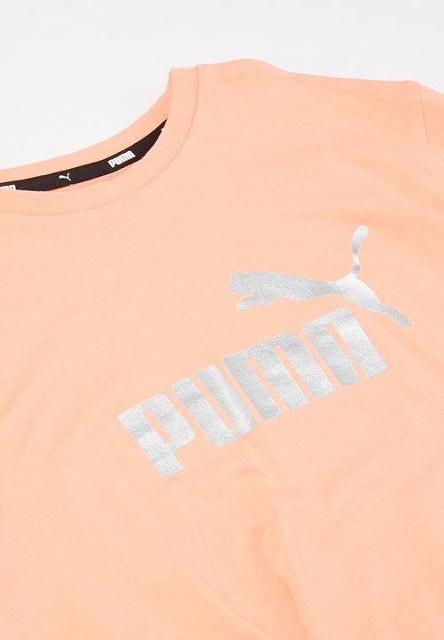 PUMA - Logo silhouette tee - pink