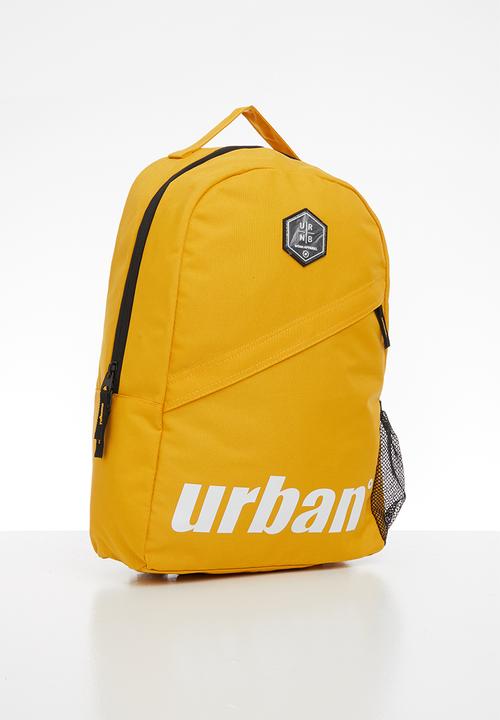 Urban - Mens urban styled backpack - mustard