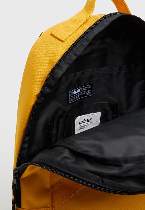Urban - Mens urban styled backpack - mustard