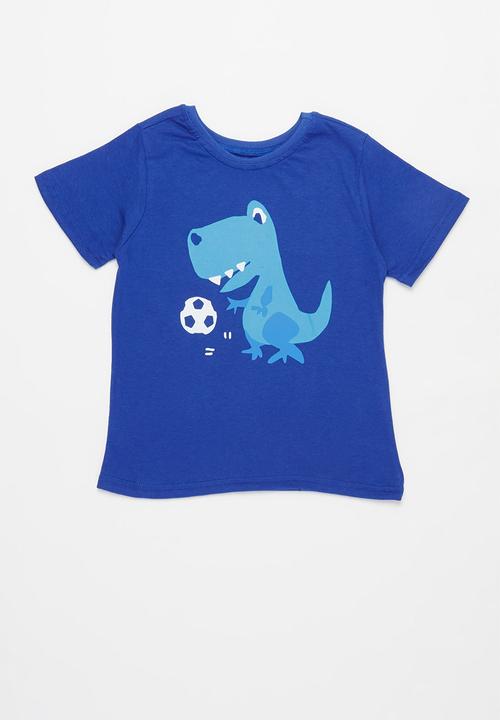 Pop Candy - 2 pack graphic tees - blue & grey