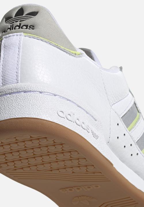 adidas Originals - Continental 80 stripes - ftwr white/grey two/semi frozen yellow