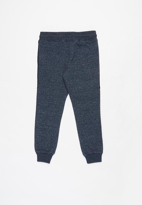 Aca Joe - Big-boys brushed grindle jogger - navy