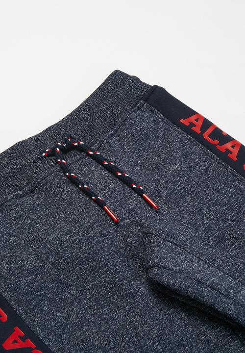 Aca Joe - Big-boys brushed grindle jogger - navy