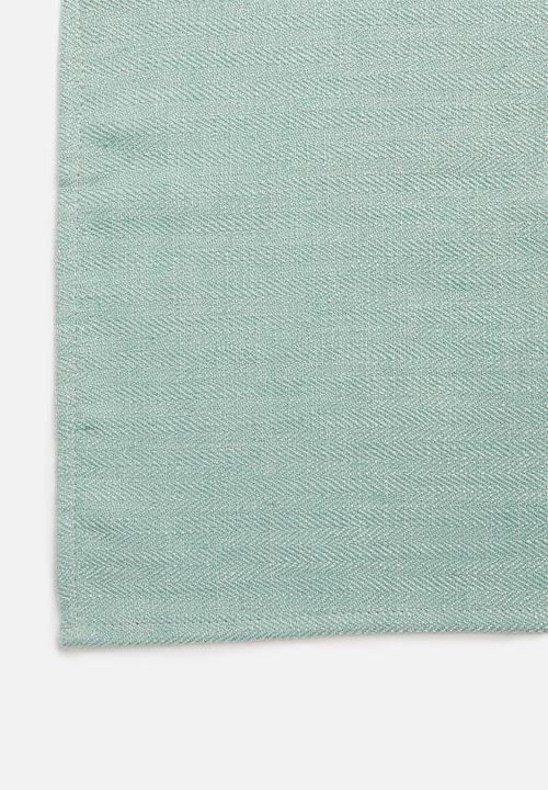 Hertex Haus - Enquire napkins set of 4 - aqua