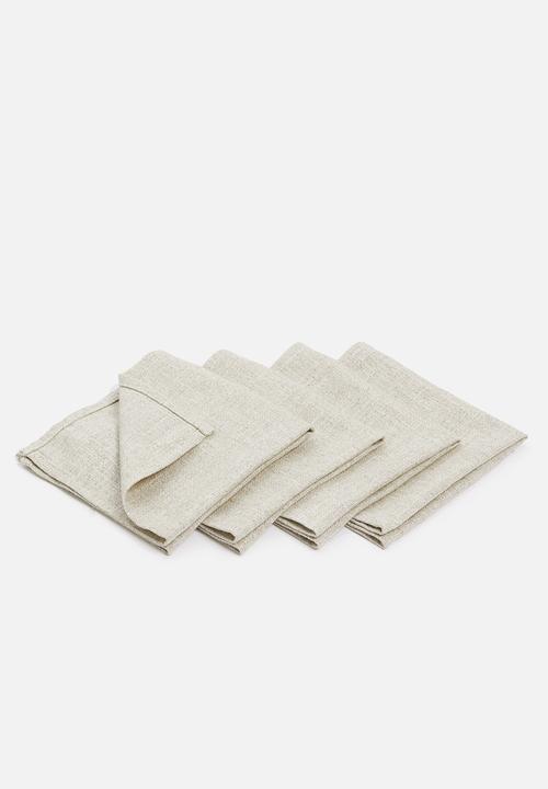 Hertex Haus - Linen napkins set of 4 - yale