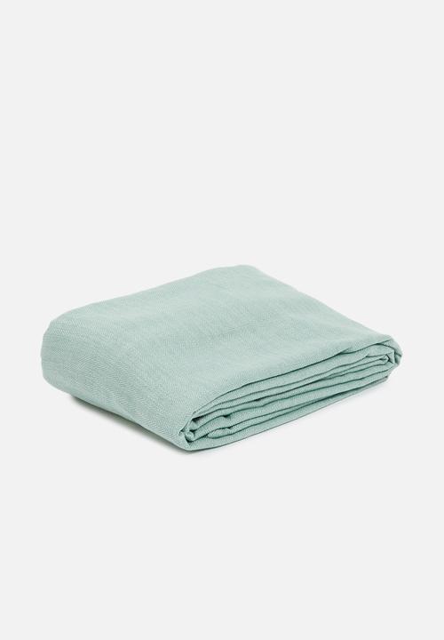 Hertex Haus - Enquire tablecloth - aqua