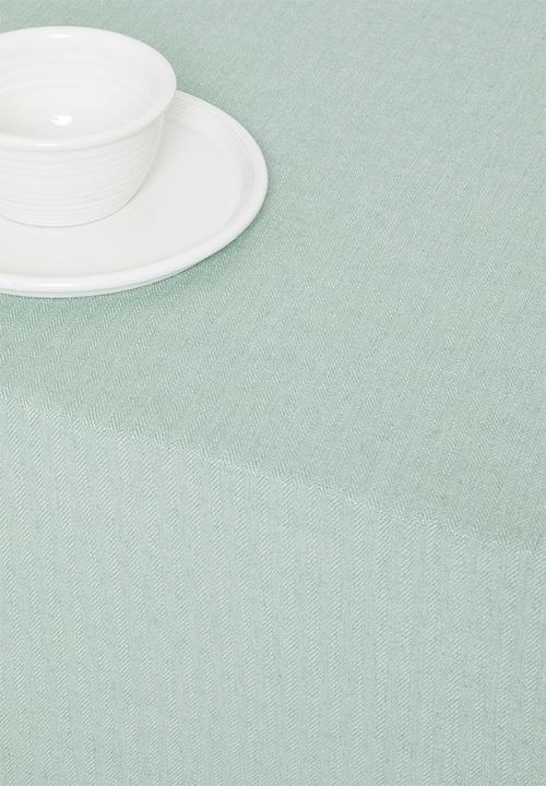 Hertex Haus - Enquire tablecloth - aqua