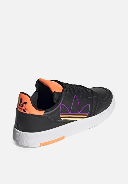 adidas Originals - Supercourt - core black/ultra purple/ftwr white