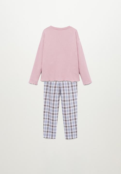 MANGO - Square pyjamas - pink