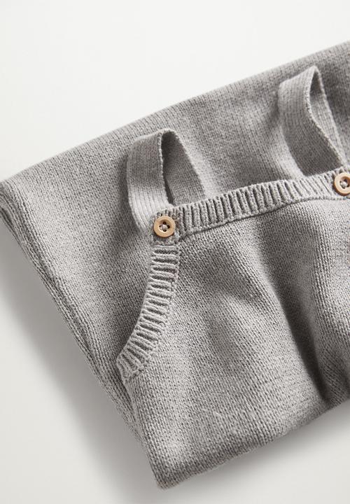 MANGO - Liam dungarees - grey