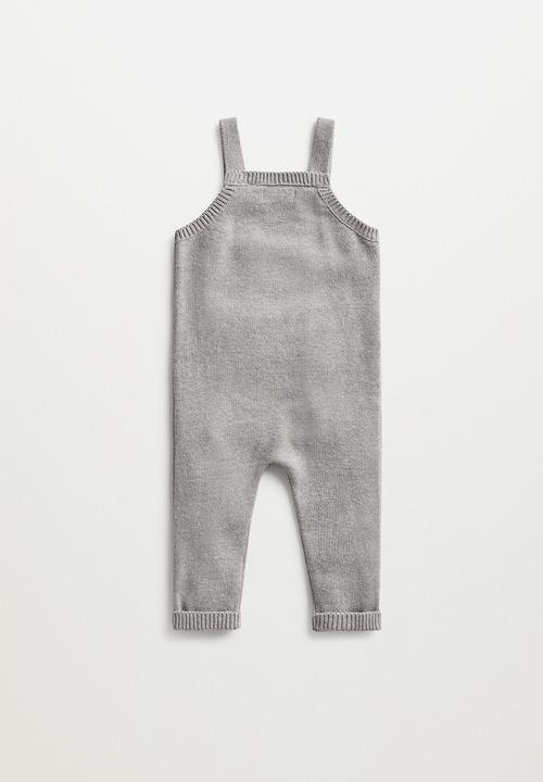 MANGO - Liam dungarees - grey