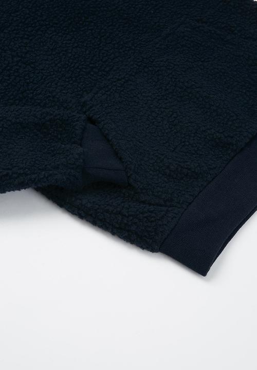 Brave Soul - Gromit borg pullover - dark navy