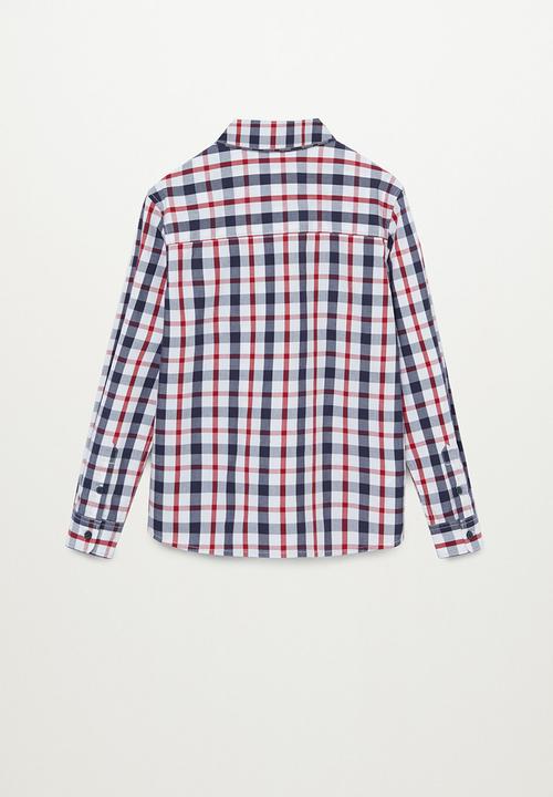 MANGO - Check shirt - multi