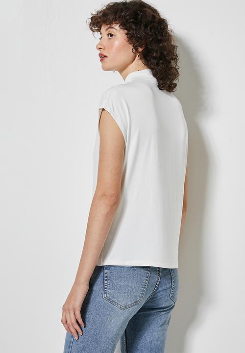 Superbalist - Soft grown on neck relaxed tee - milk