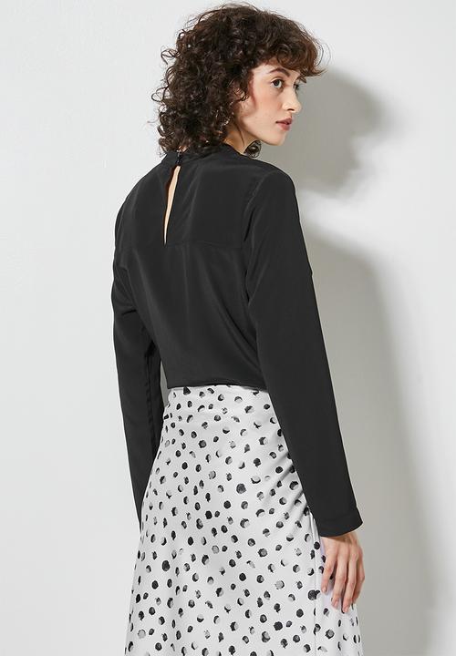 Superbalist - Hi neck shell - black