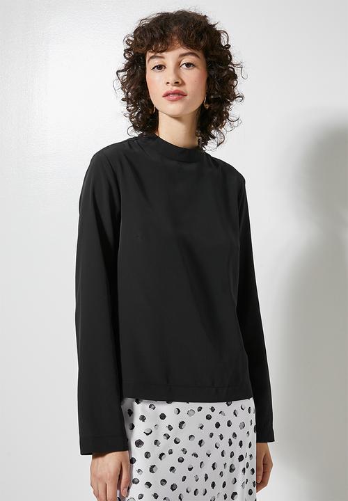 Superbalist - Hi neck shell - black