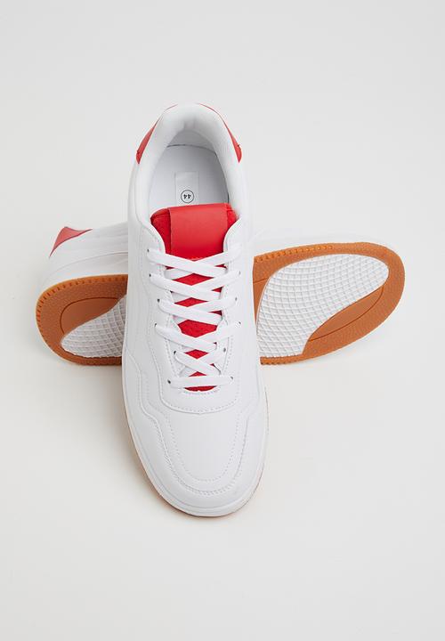 Cotton On - Randall sneaker - white & red