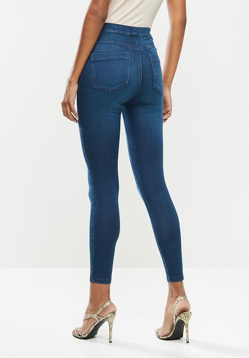 SISSY BOY - Flatter me:ryder flat front skinny - navy 