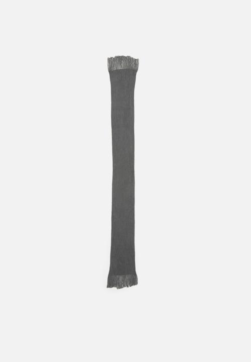 Superbalist - Fringed infinity scarf - grey