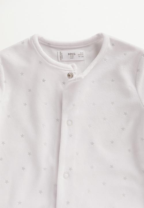 MANGO - Velour pyjamas - natural