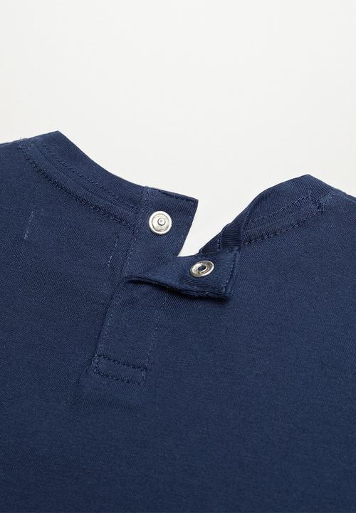MANGO - Dino long sleeve tee - navy