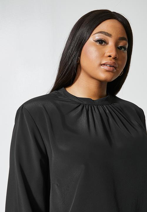 Superbalist - Shoulder pad shell top - black