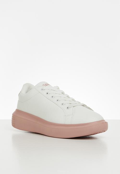 SOVIET - L pacific - white & dusty pink